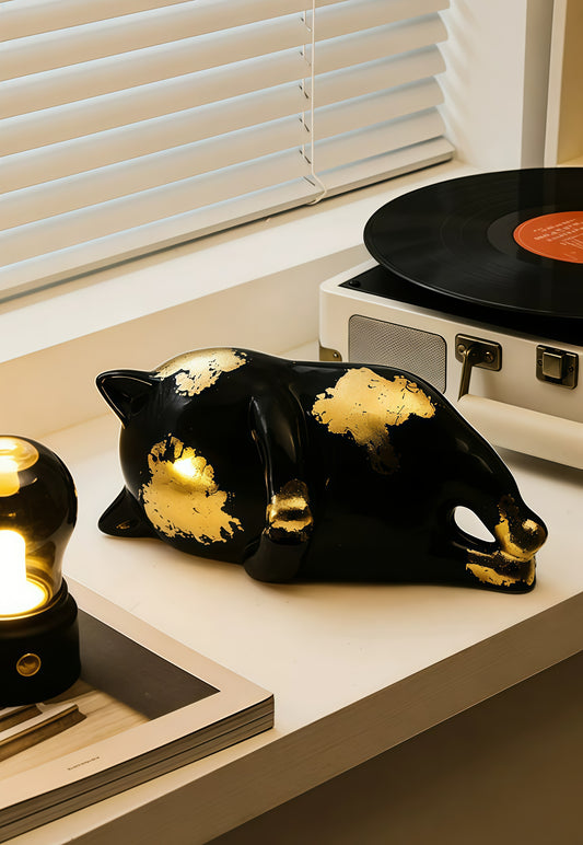 Fortune Paws Ceramic Cat Decor