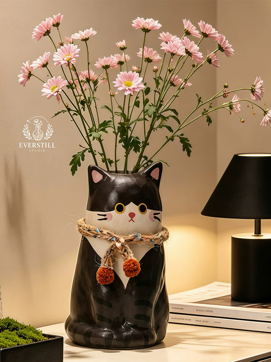 Whisker Bloom Artisan Vase
