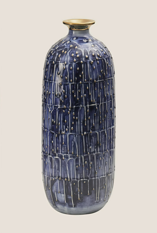 Ivory Crest Narrow Neck Vase