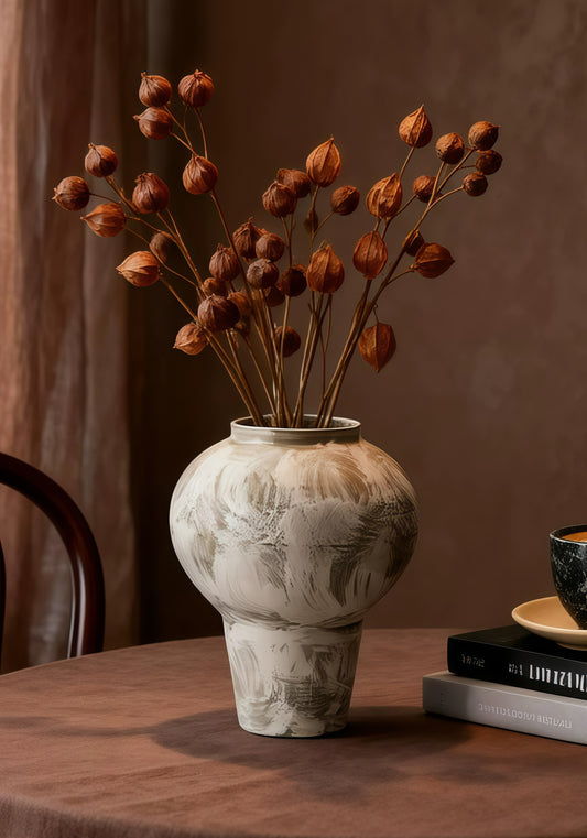 Moss Haven Rustic Flower Vessel