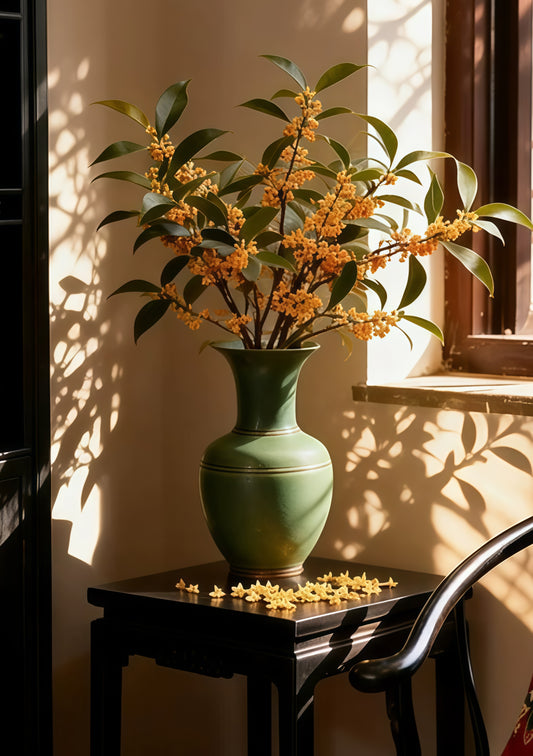 Lily Court Vintage Ceramic Vase