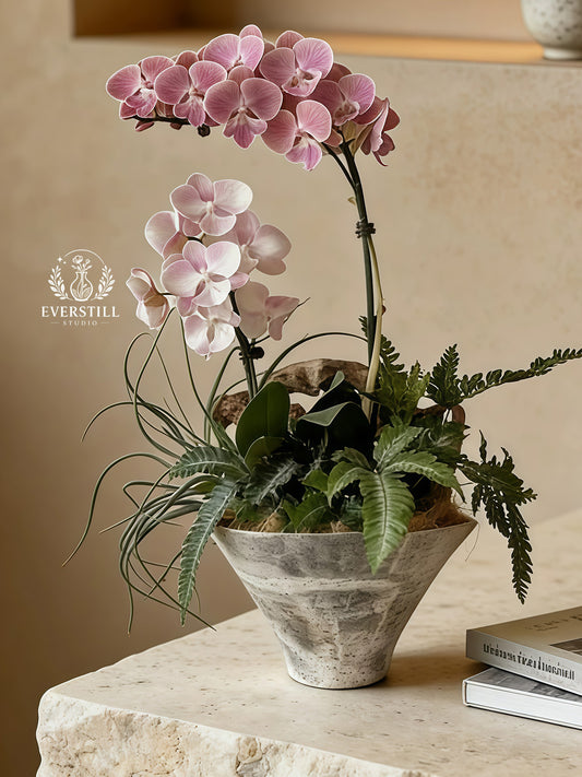 Tiger Leaf Zen Clay Pot