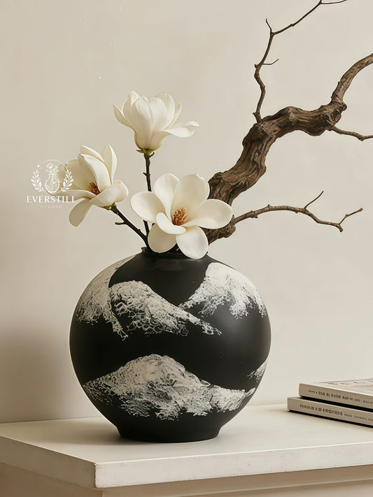 Moon Belly Vintage Flower Vase