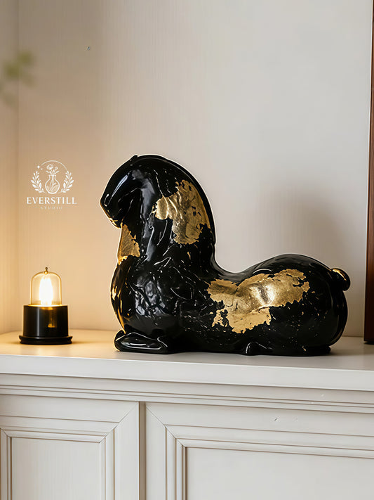 Golden Gallop Prosperity Ornament